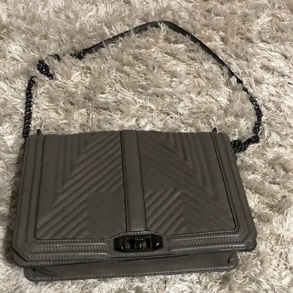 Rebecca Minkoff Geo Quilted Jumbo Love Crossbody